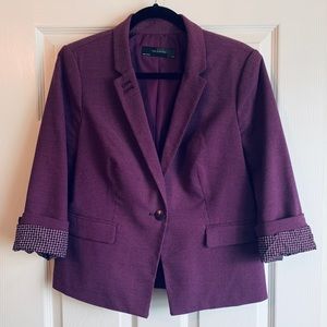 The Limited Purple Blazer
